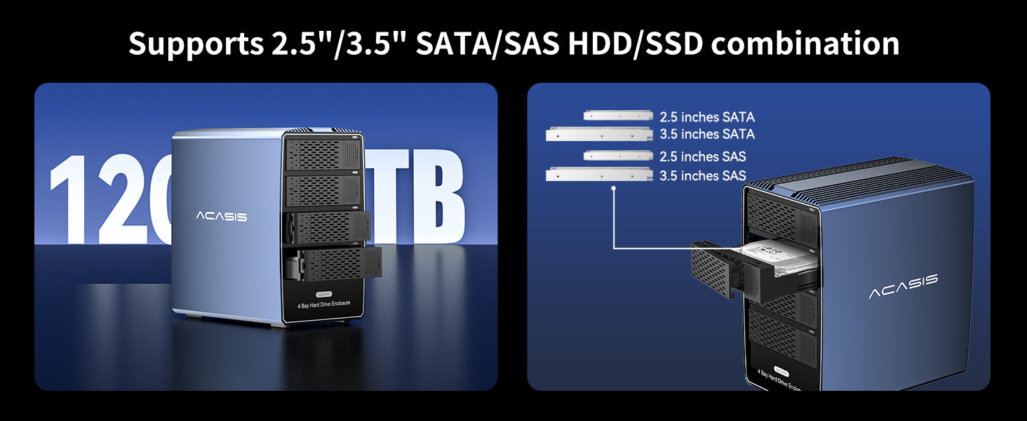 120TB Large-capacity Storage