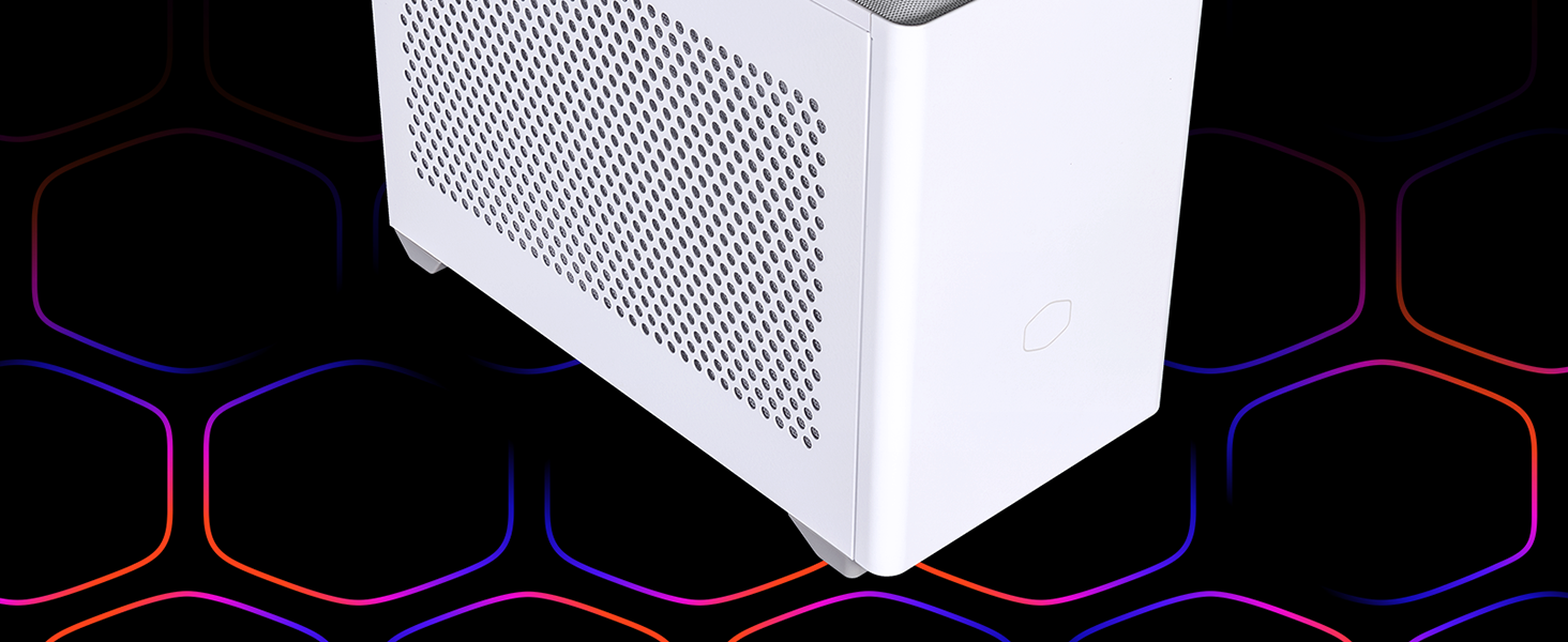 Cooler Master NR200 White SFF Small Form Factor Mini-ITX Case 