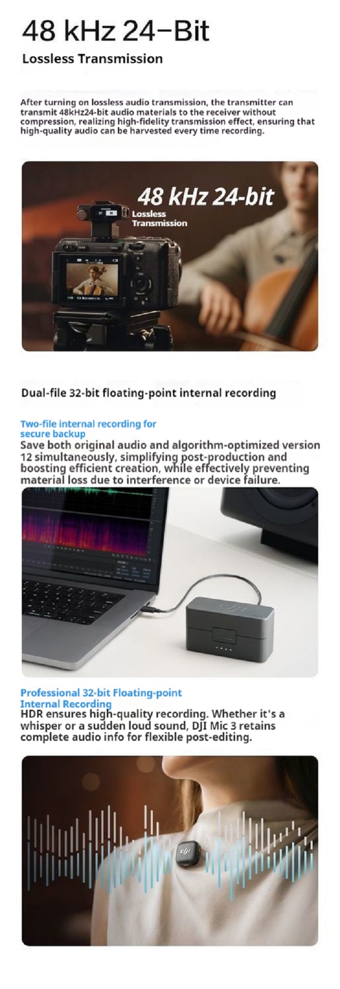 DJI Mic3 & Mic Mini Detailed Introduction