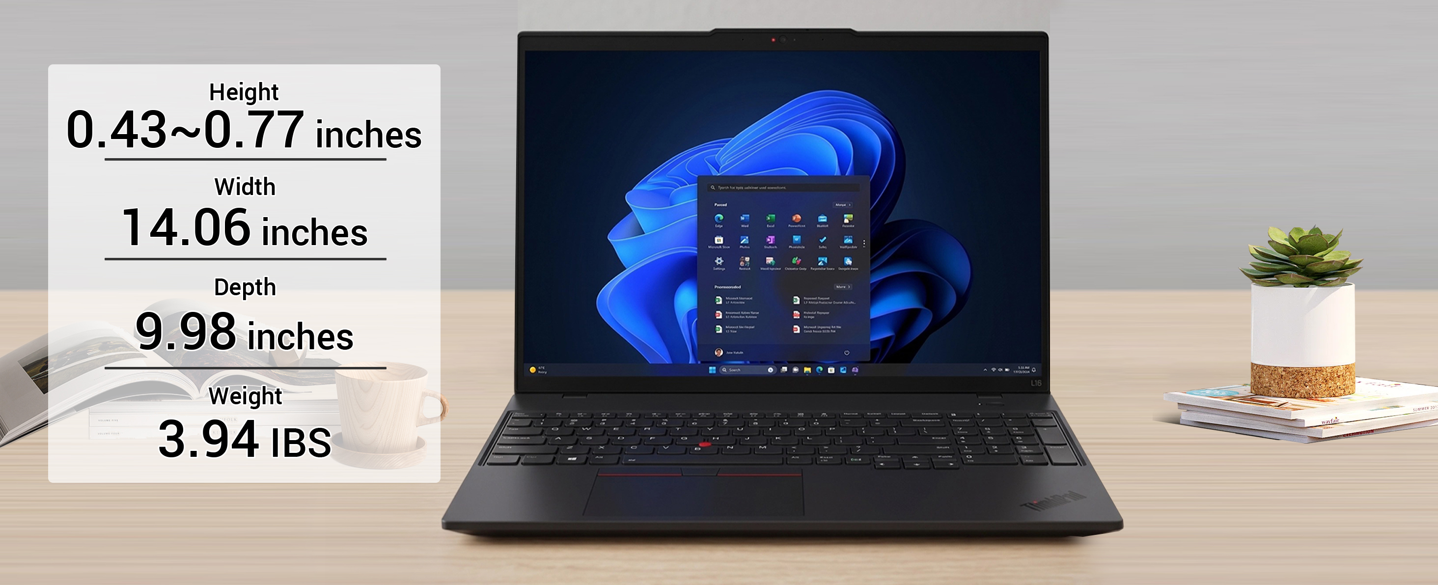 Lenovo ThinkPad L16 AI Business Laptop