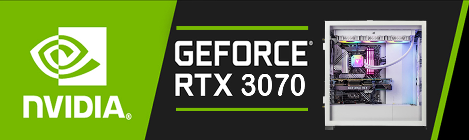 GeForce RTX 3070, 8GB GDDR6 PCIe 4.0, DirectX 12, VR Ready, G-SYNC