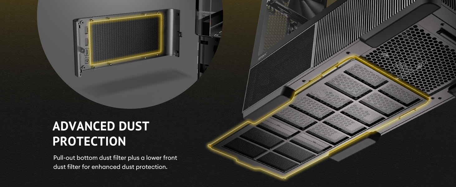  Antec C6 Curve Air Mid-Tower Case