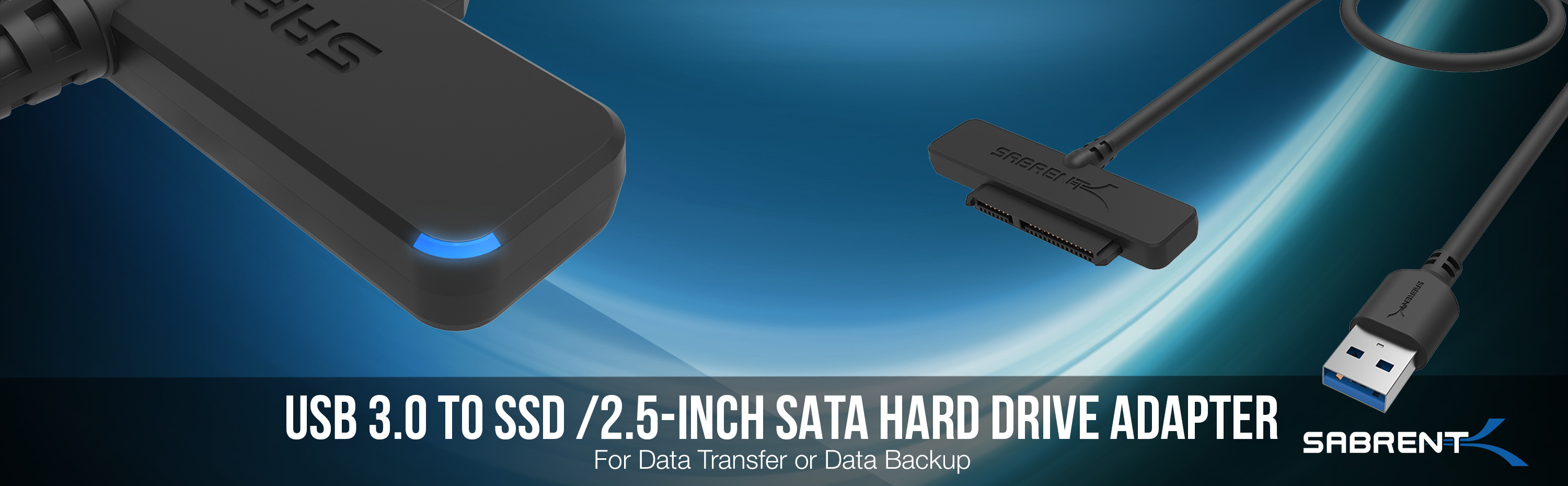 Swiftswan Adaptateur de Cordon d'alimentation de données Ssd de Disque Dur léger de Taille Portable Câble USB 3.0 à Sata 22 Broches 2,5 Pouces 