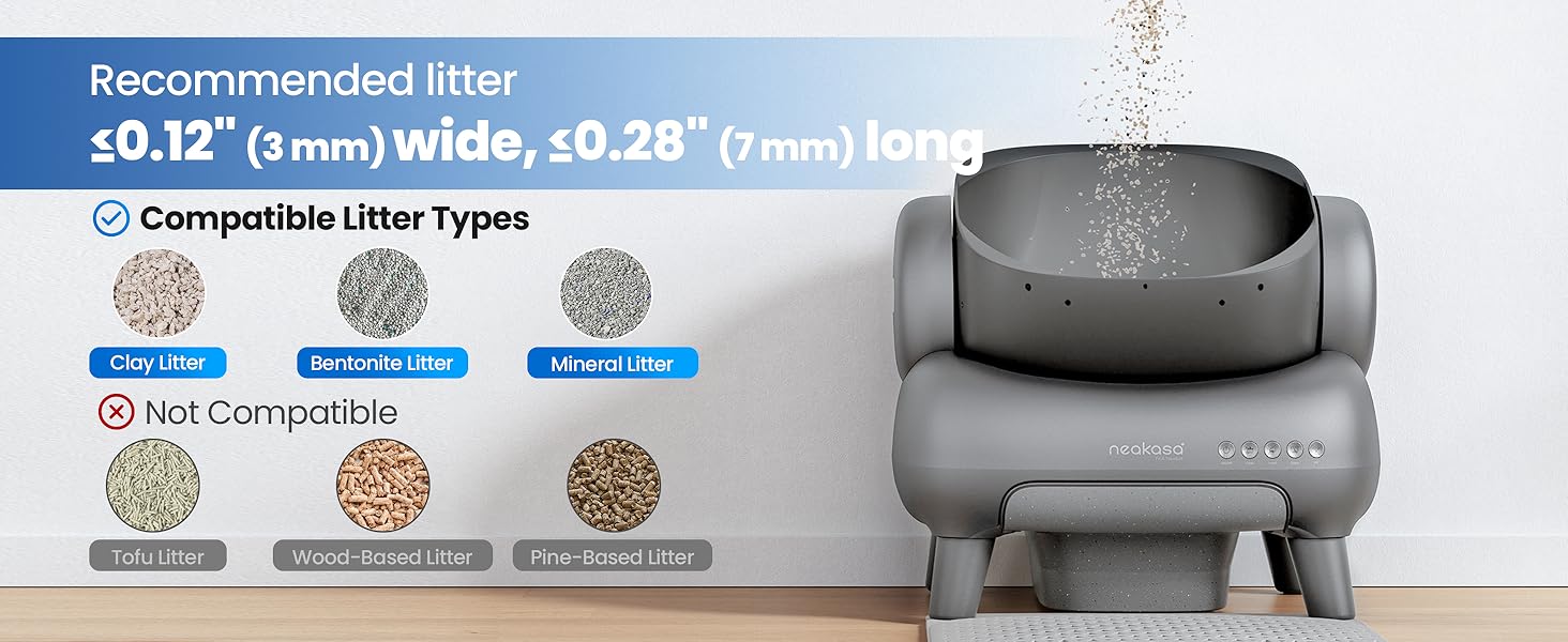 Neakasa M1 Plus Open Top Self-Cleaning Cat Litter Box