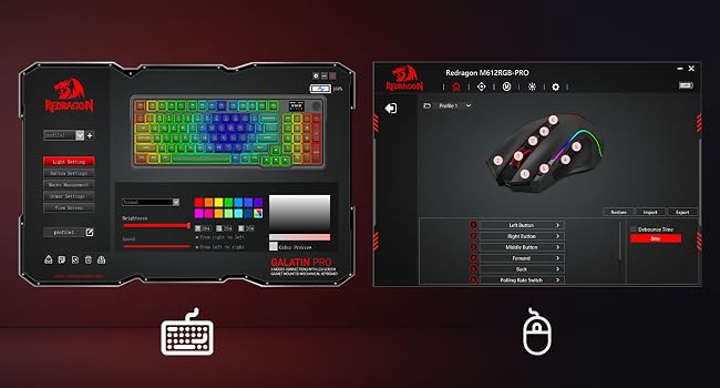 Rich backlit modes support basic lighting for daily use, software definable backlit mode offers a un