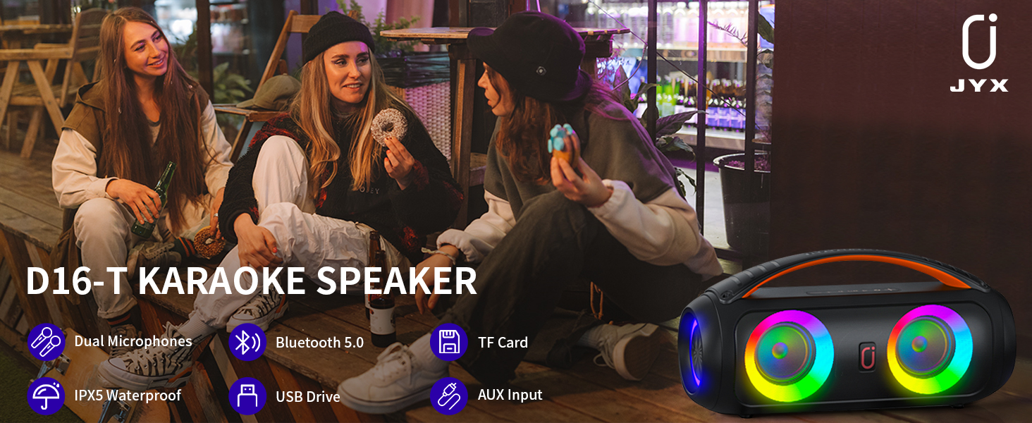 D16-T Karaoke Speaker