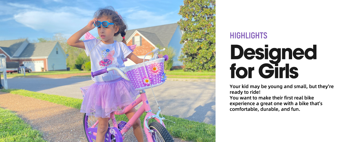 kids bike kids bicycle boys girls children training wheels