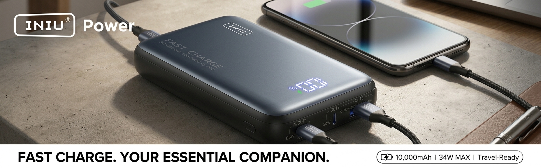 INIU 65W Power Bank