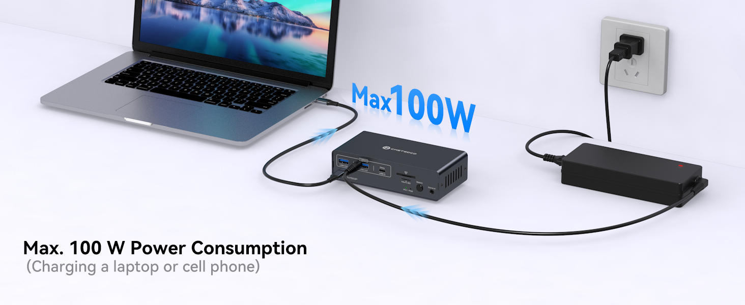 13-in-1 KVM Docking Station USB C KVM Switch 2 Monitors 2 Computers DisplayPort 4K@120Hz for 1 Deskt
