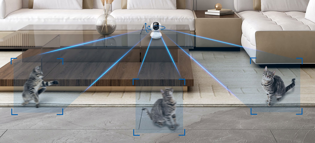 TP-LINK Tapo C230 Wireless Pan/Tilt AI Home Security Wi-Fi Camera