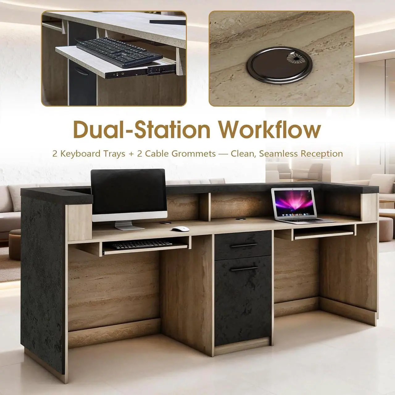 Modern Reception Desk