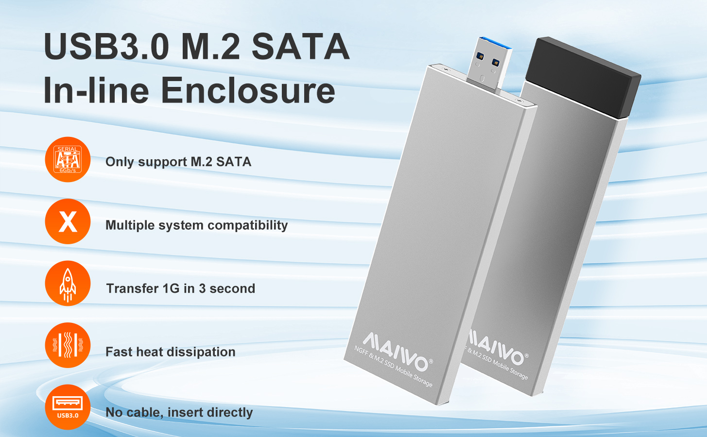 M.2 SATA SSD ENCLOSURE