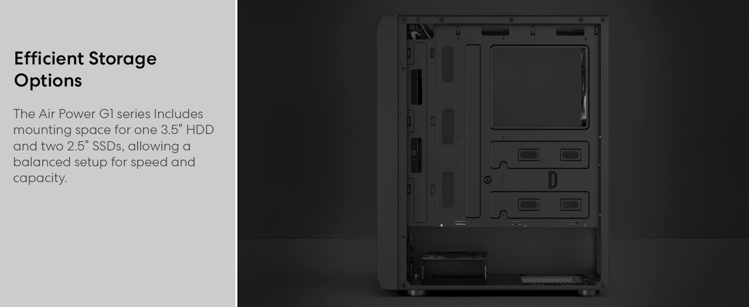 Formula V Line Air Power G1 Mid-Tower PC Case