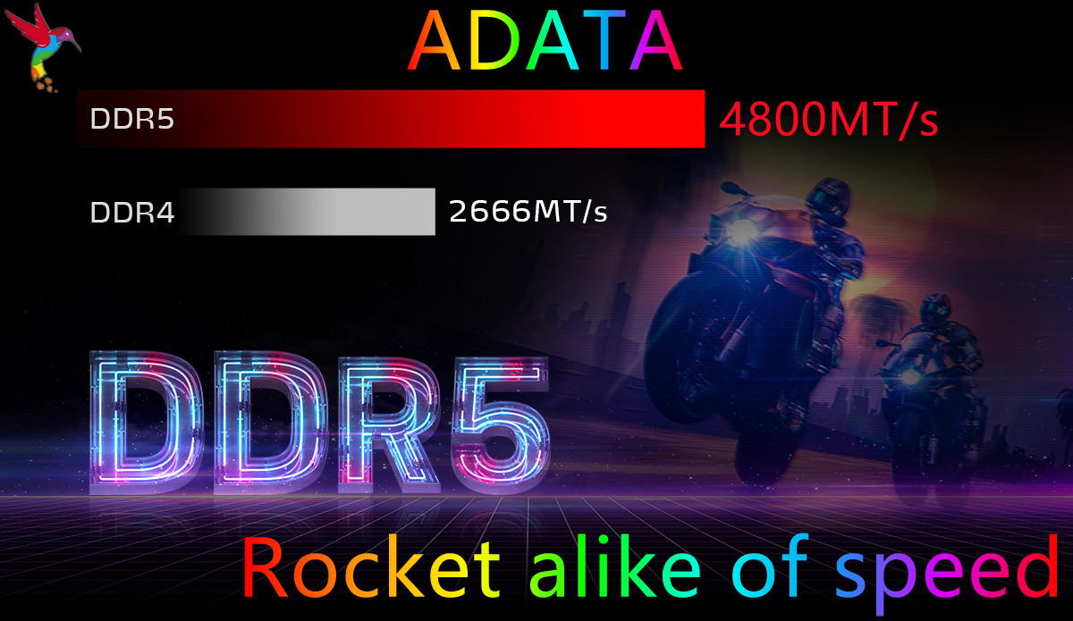 זכרון ADATA DDR5 8GB 4800Mhz CL40