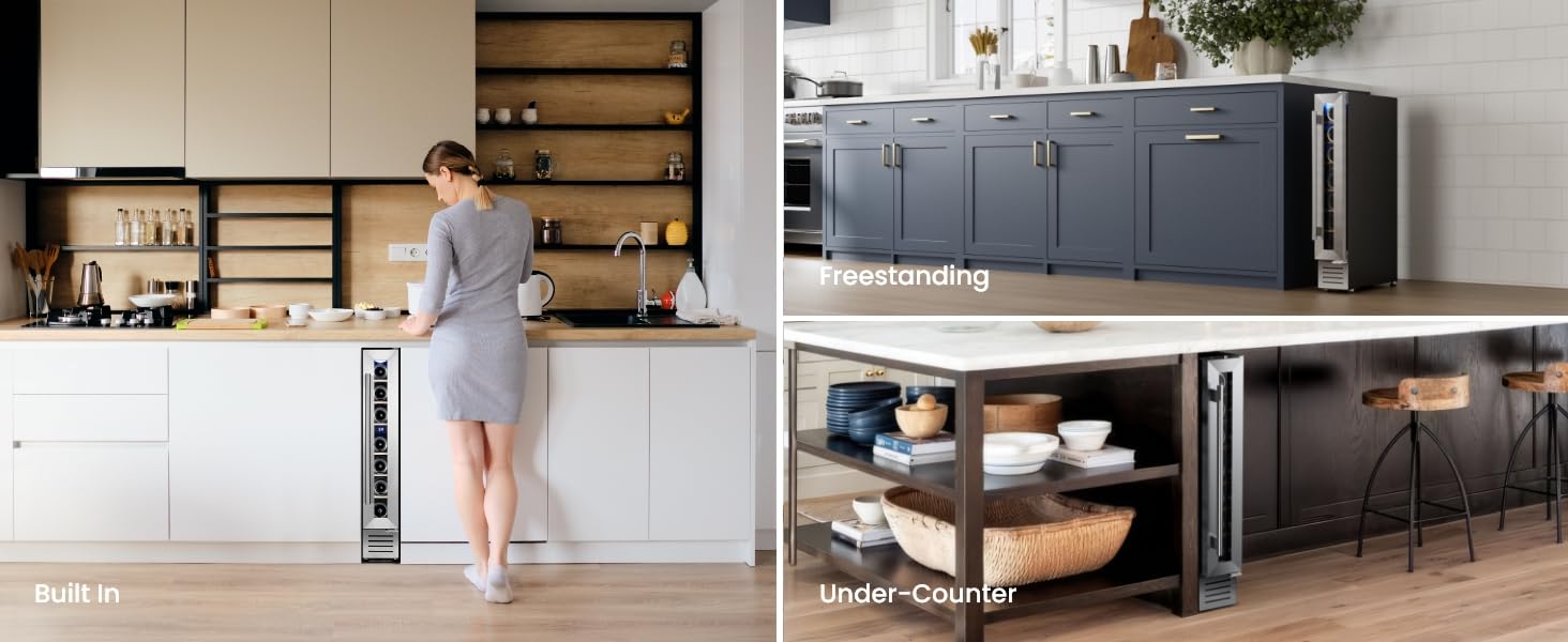 Built-In/Freestanding/Under Counter