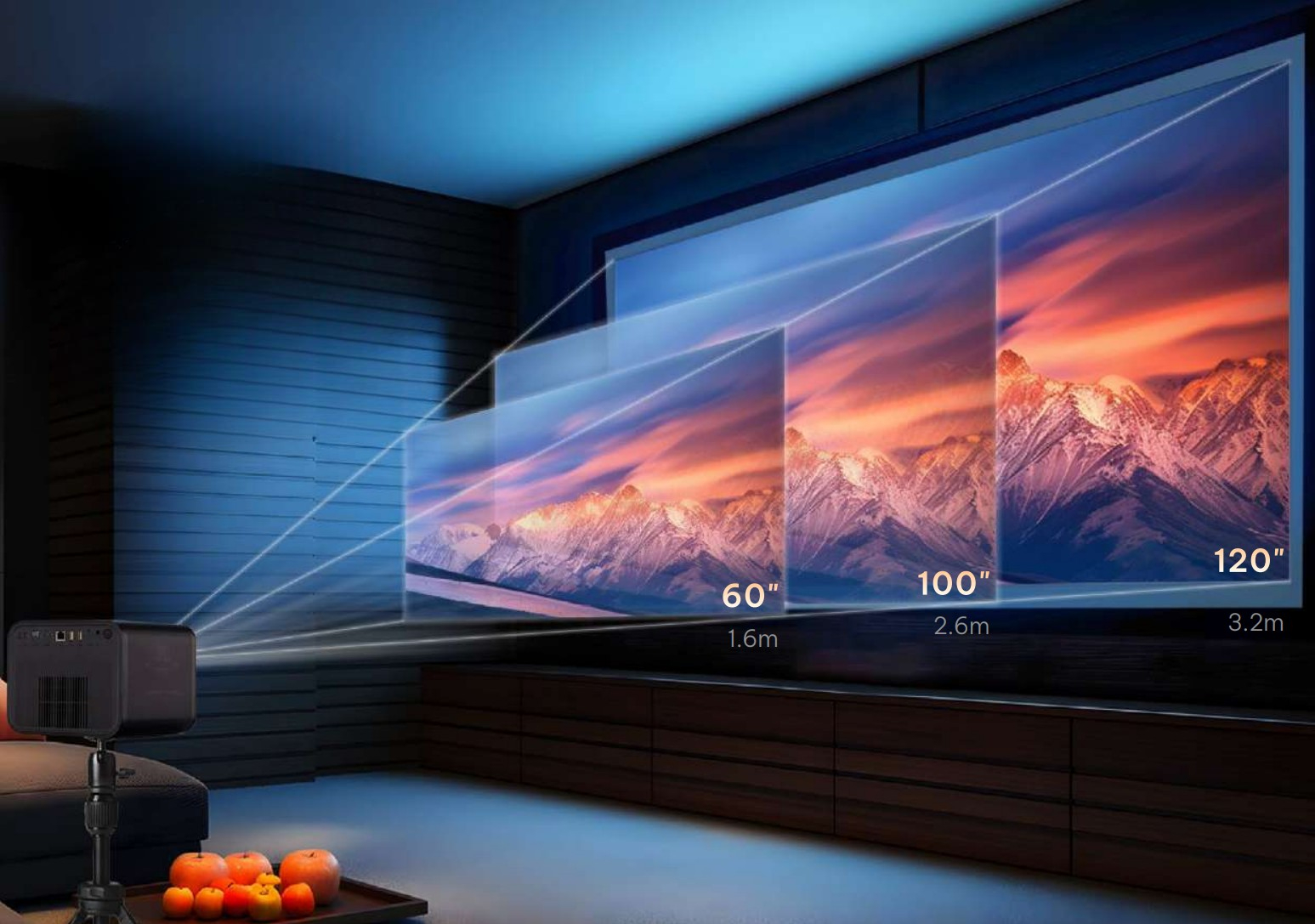 InFocus IN3028SL Crusader Grandmaster Without Stand Home Theatre projector