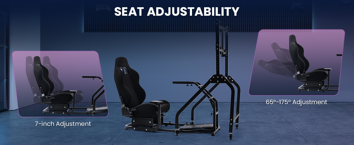 race simulator cockpit