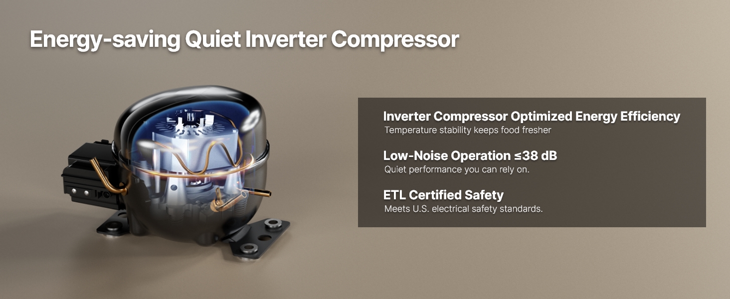 quiet inverter compressor