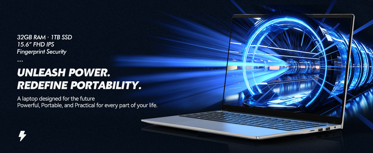 UNLEASH POWER. REDEFINE PORTABILITY.