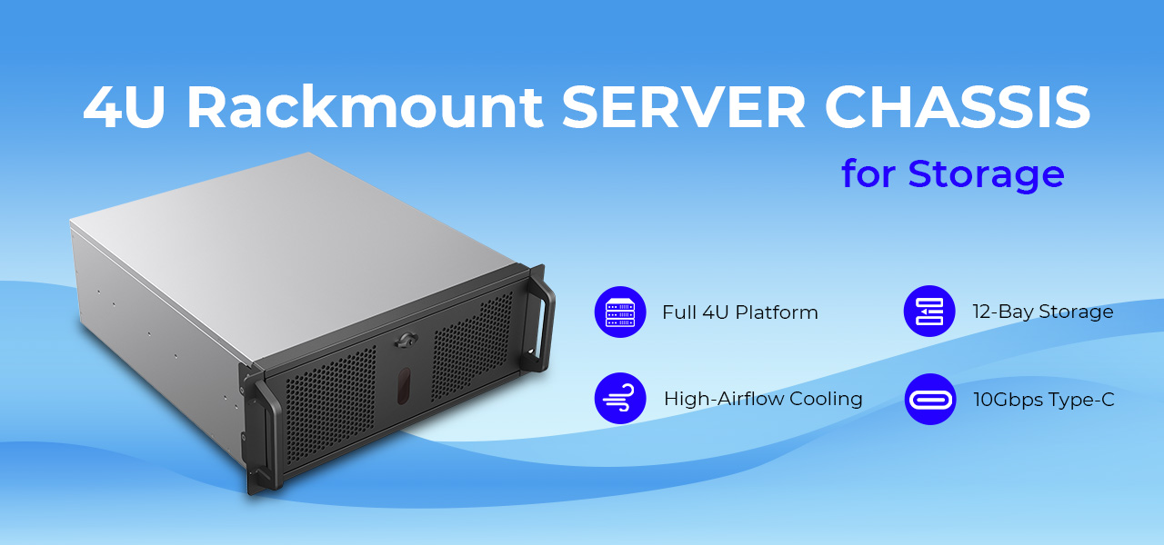 Rosewill RSV-R4012 4U Rackmount Server Chassis