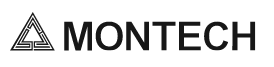 MONTECH TEN Micro ATX PC Case High Airflow Modular Mesh Chassis 
