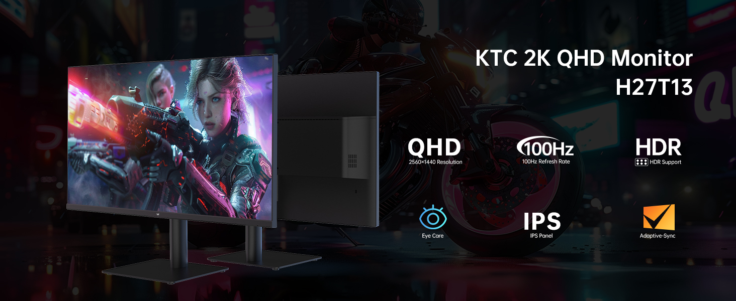 KTC 2K QHD Monitor