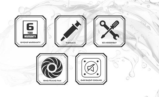 ASRock AIO PRO White 360 ARGB Liquid Cooler