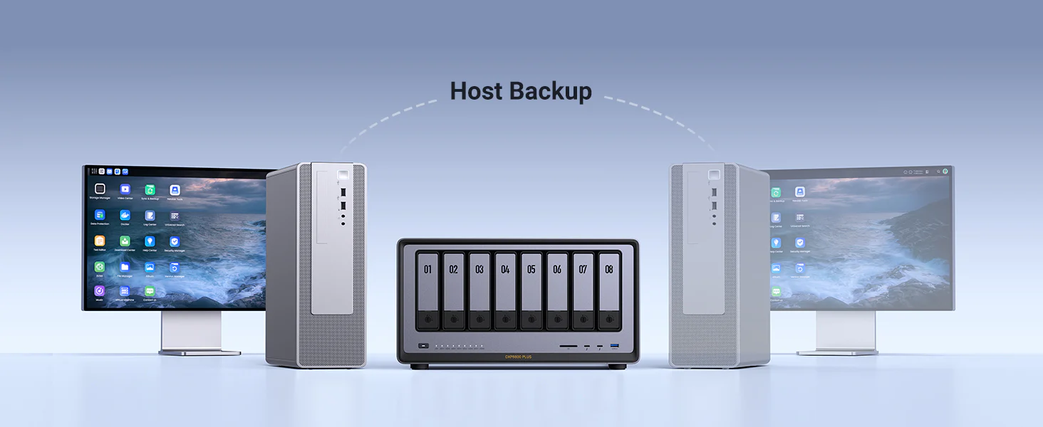 UGREEN NASync DXP8800 Plus 8-Bay Thunderbolt™ NAS