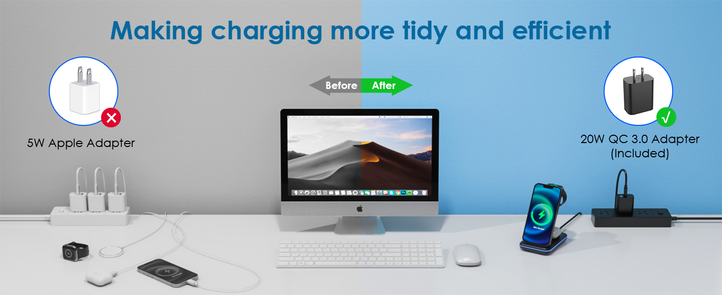 making charging more tidy and efficient