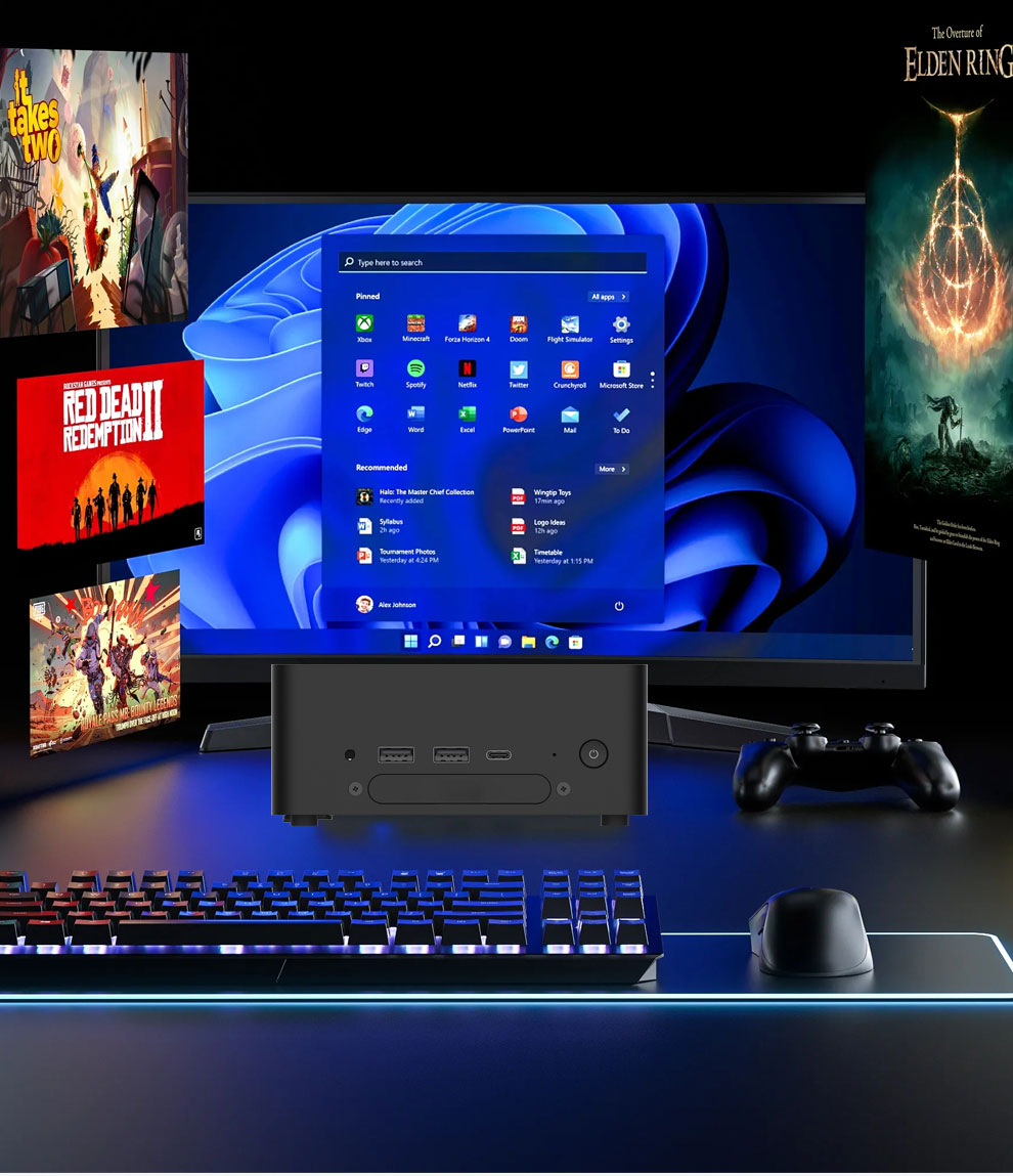 i7-1260P mini pc