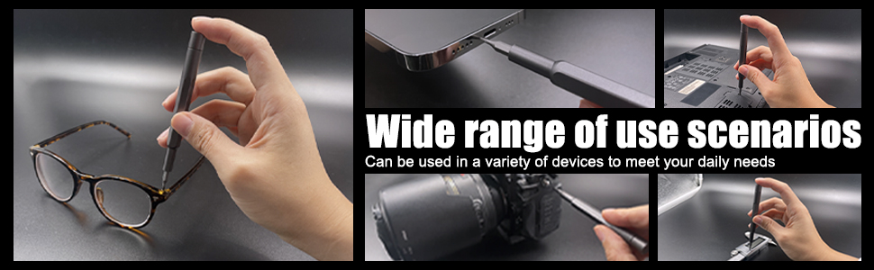 Wide range of use scenarios