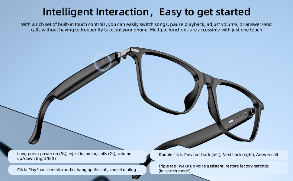 Bluetooth Smart Glasses