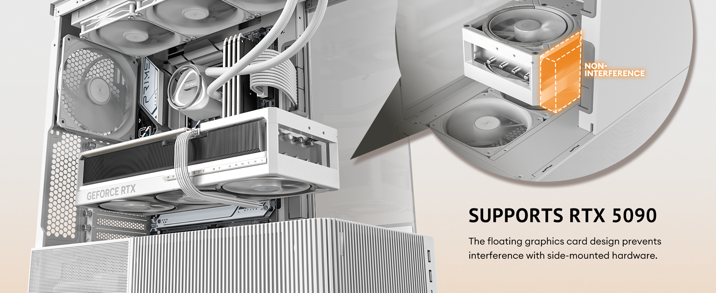  Antec C6 Curve Air White Mid-Tower Case