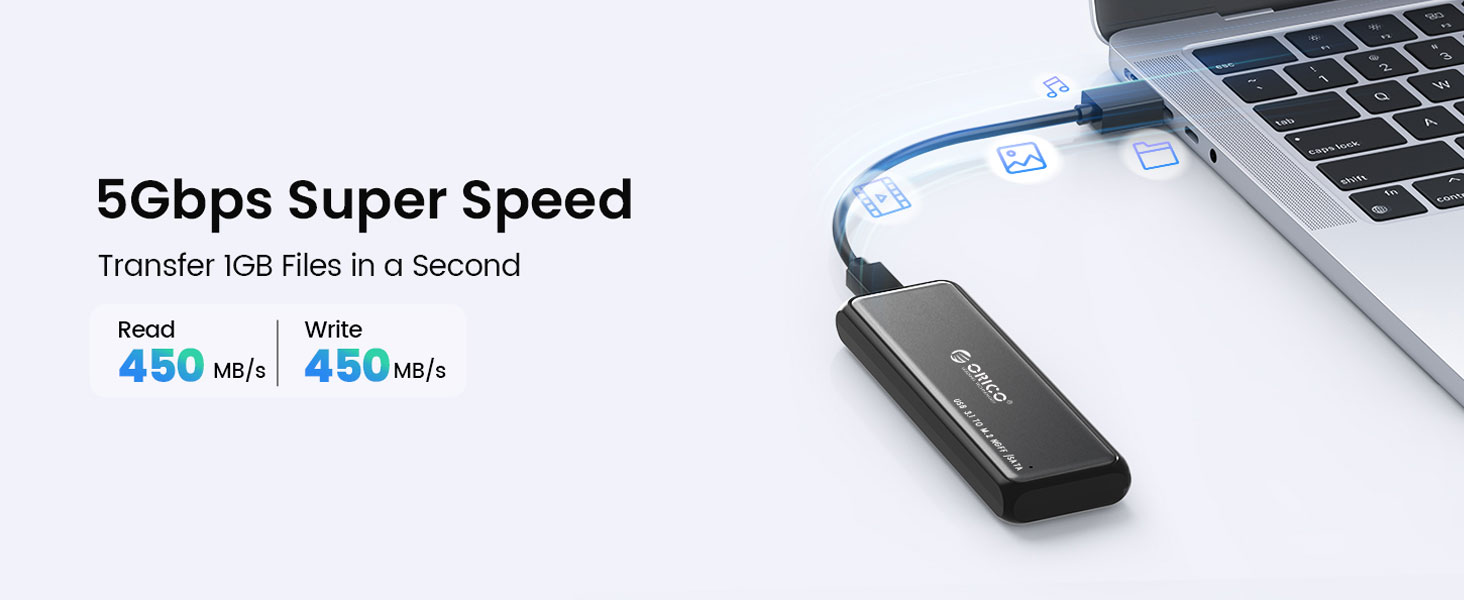 ORICO M.2 SATA SSD Enclosure 5GBPS
