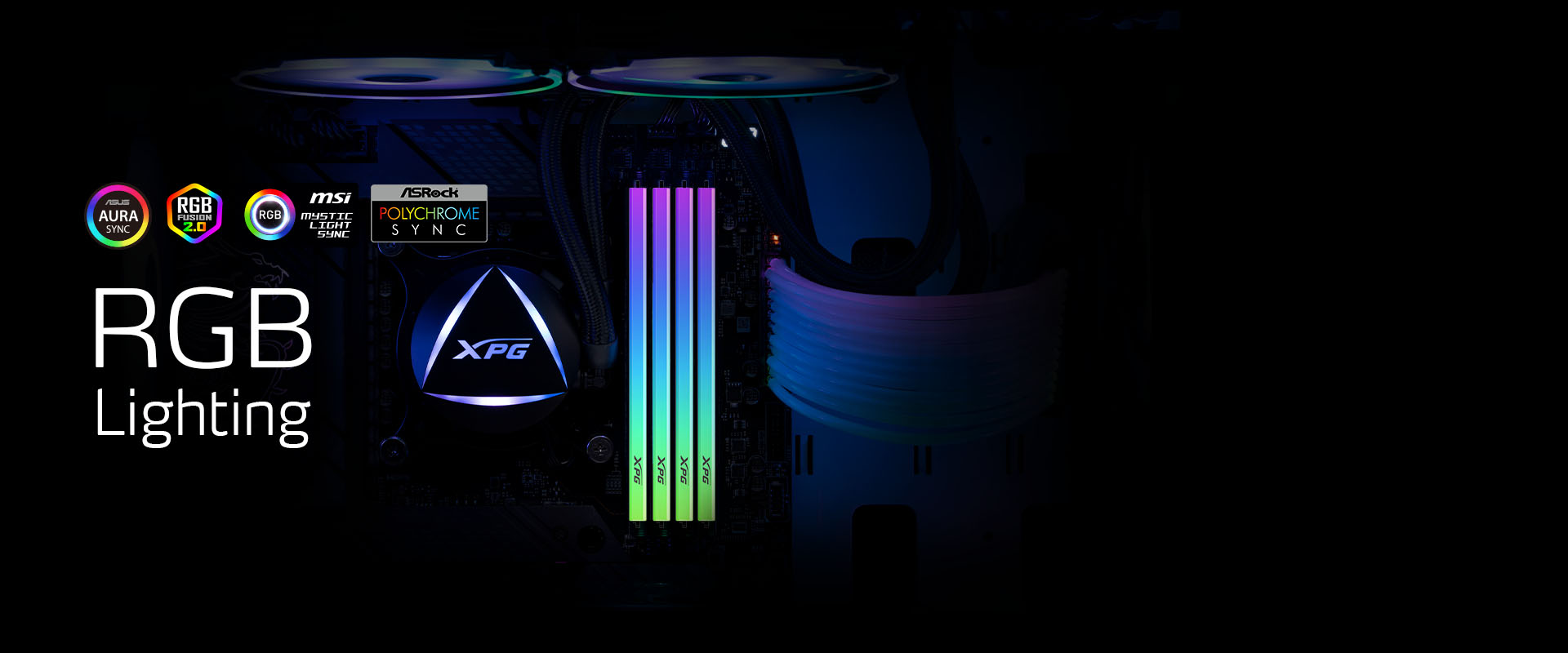 XPG Spectra RGB D35 16GB (2 x 8GB) 288-Pin PC RAM DDR4 3600 (PC4