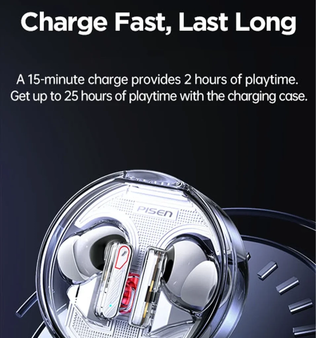 PISEN BHD-TW11 C1 ANC Noise Cancelling TWS Bluetooth Earphones