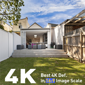 Best 4K Def. in 16:9 Image Scale