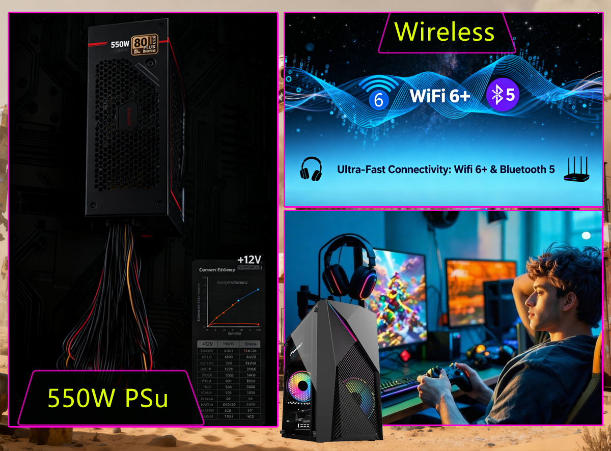 PSu, Wifi, .etc