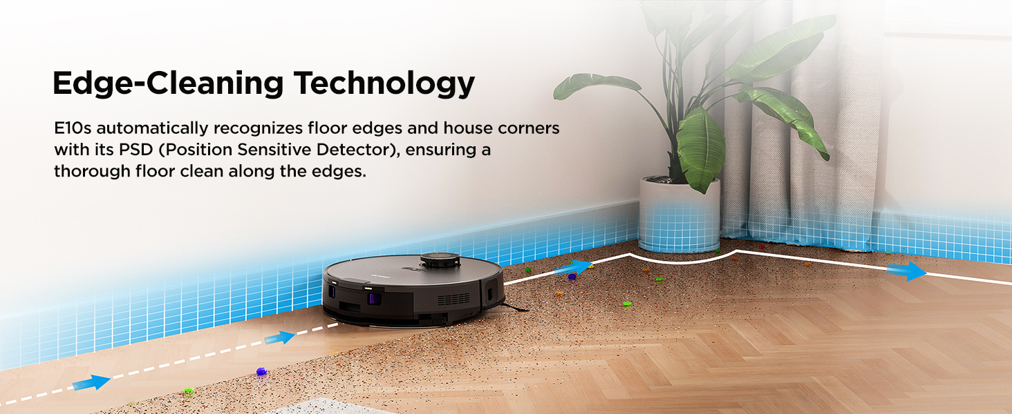 Eureka NERE10s Robot Aspirador y Fregasuelos con Vaciado automático de  Polvo,Aspirador Robot 4000 Pa,Autonomía 180 min,Detección Obstáculos  Navegación LiDAR,App Control para moquetas y Suelos Duros : :  Hogar y cocina