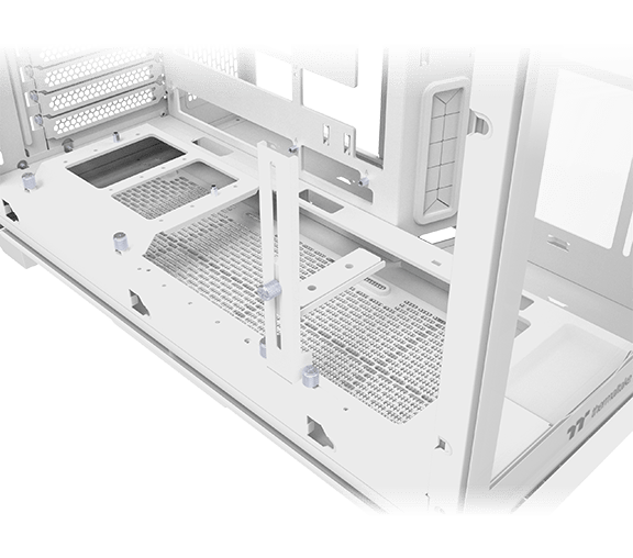 Thermaltake View 390 TG Computer Case - Snow 