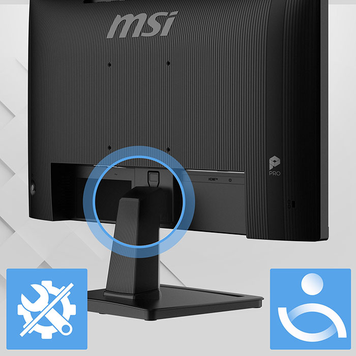 MSI PRO MP225 E12L Computer Monitor