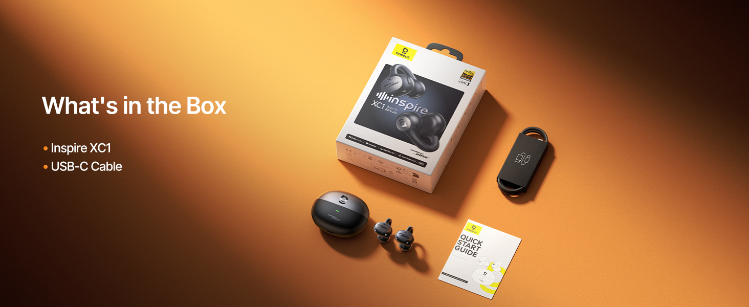 Baseus Inspire XC1 Open Ear Clip-On Earbuds