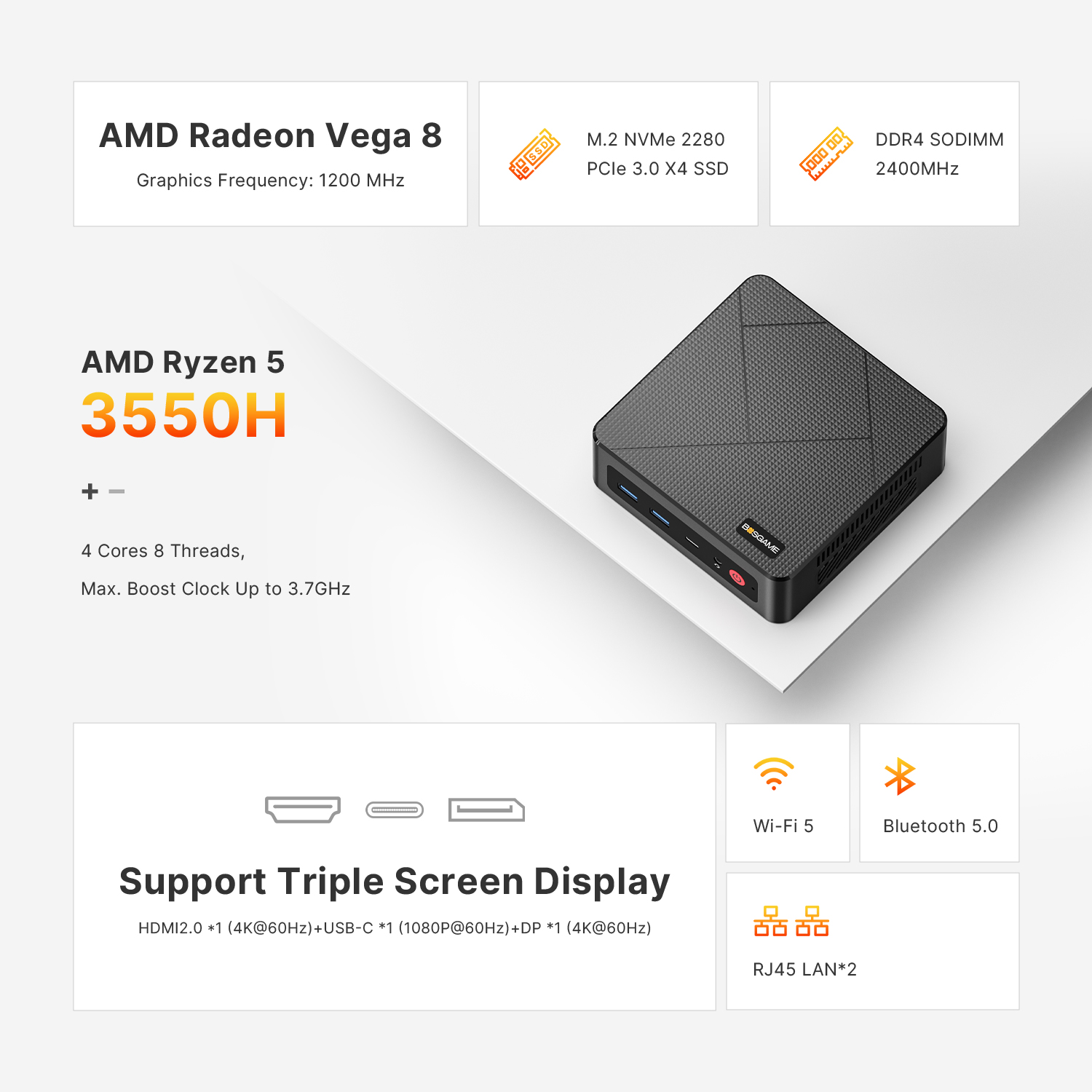 AMD Ryzen 5 3550H