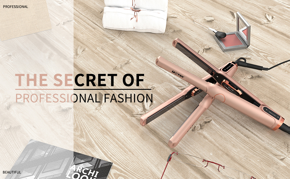 1/2" hair straightener