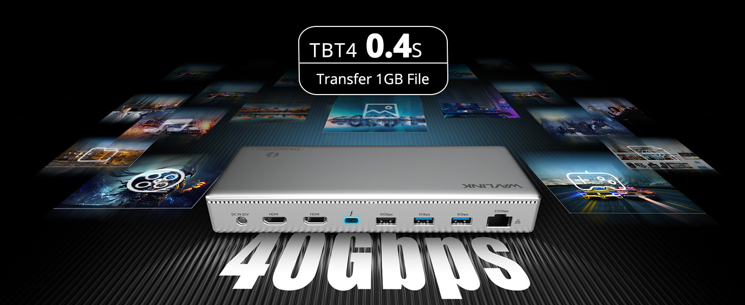 thunderbolt 4 docking station