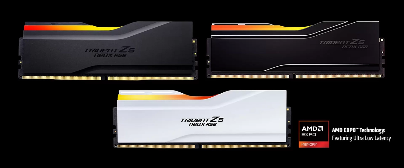 G.SKILL Trident Z5 NeoX RGB Series 288-Pin PC RAM DDR5 Desktop Memory