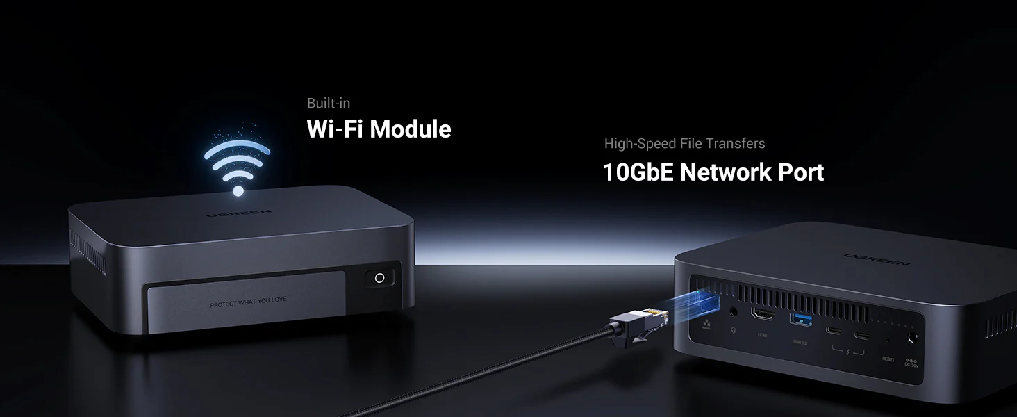 UGREEN NASync DXP480T Plus All-Flash Thunderbolt 4 NAS