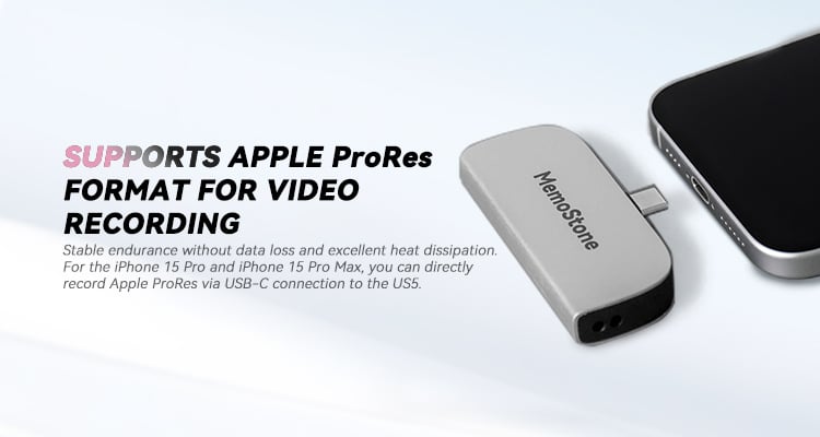 Support Apple ProRes for iPhone 15 Pro or iPhone 15 Pro Max