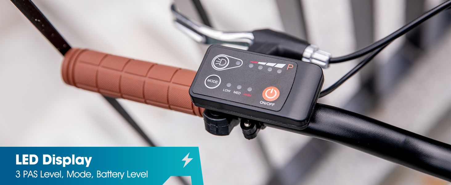 Elctric Commuter City Ebikes for Adult Men Women Electric Bike 250w Motor 36v 20mph