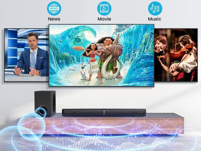 Assistrust KY-2023 Sound Bar with Subwoofer